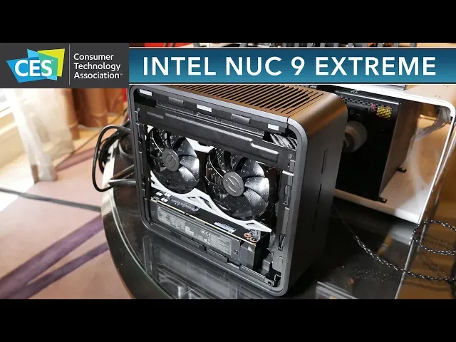 ces 2020: intel nuc 9 extreme (ghost canyon) hands-on at evga